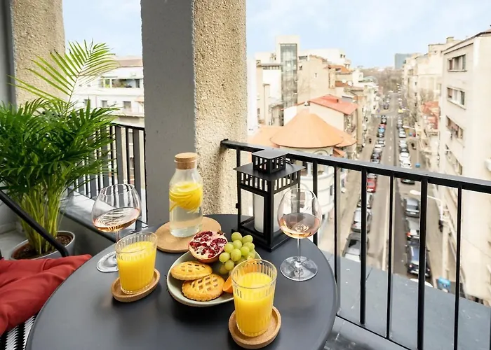 Superb 2br Flat - Cismigiu Gardens - Terrace