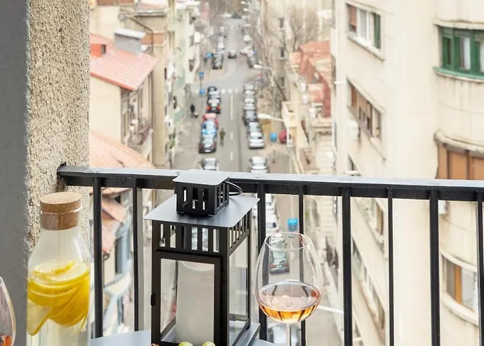 Apartman Superb 2br Flat - Cismigiu Gardens - Terrace Bukarest